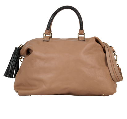 Huxley Tote, &pound;150, Handbags, Beige, Leather, Front view